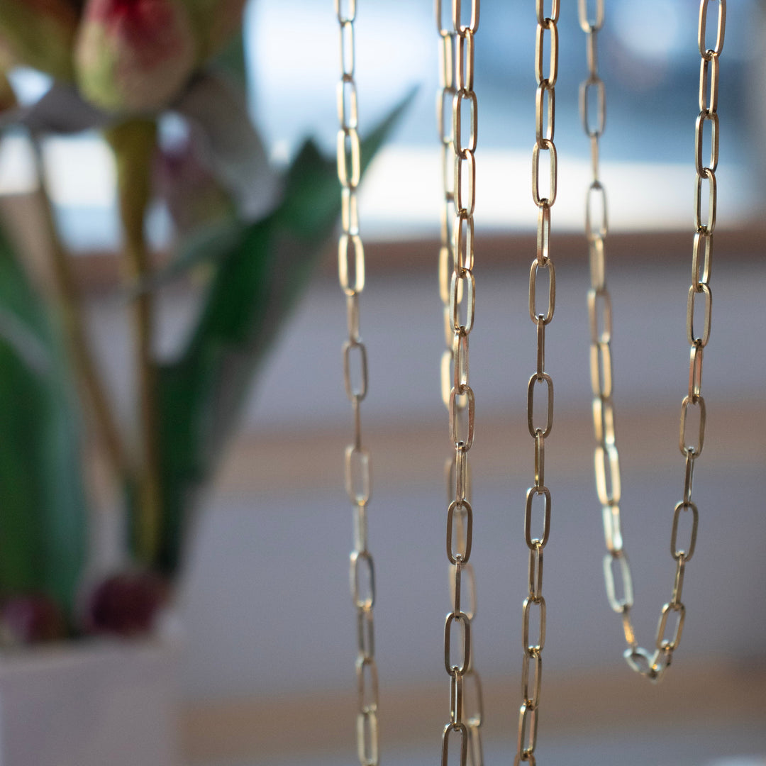 Stainless Steel Paperclip Chain