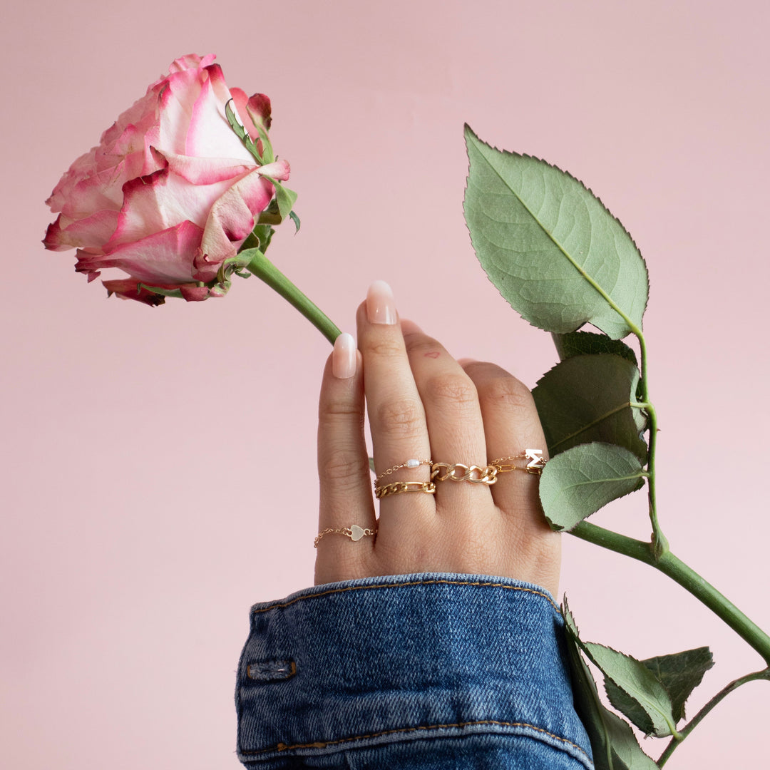 Large Figaro Chain Ring