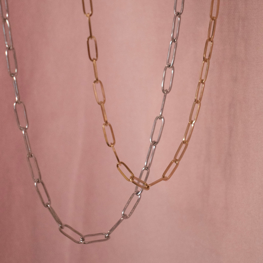 Stainless Steel Paperclip Chain