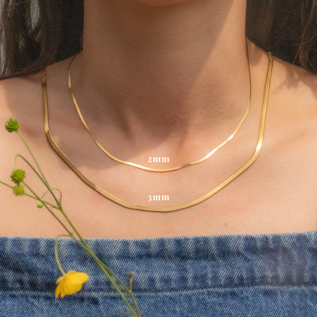 Herringbone Chain Necklace