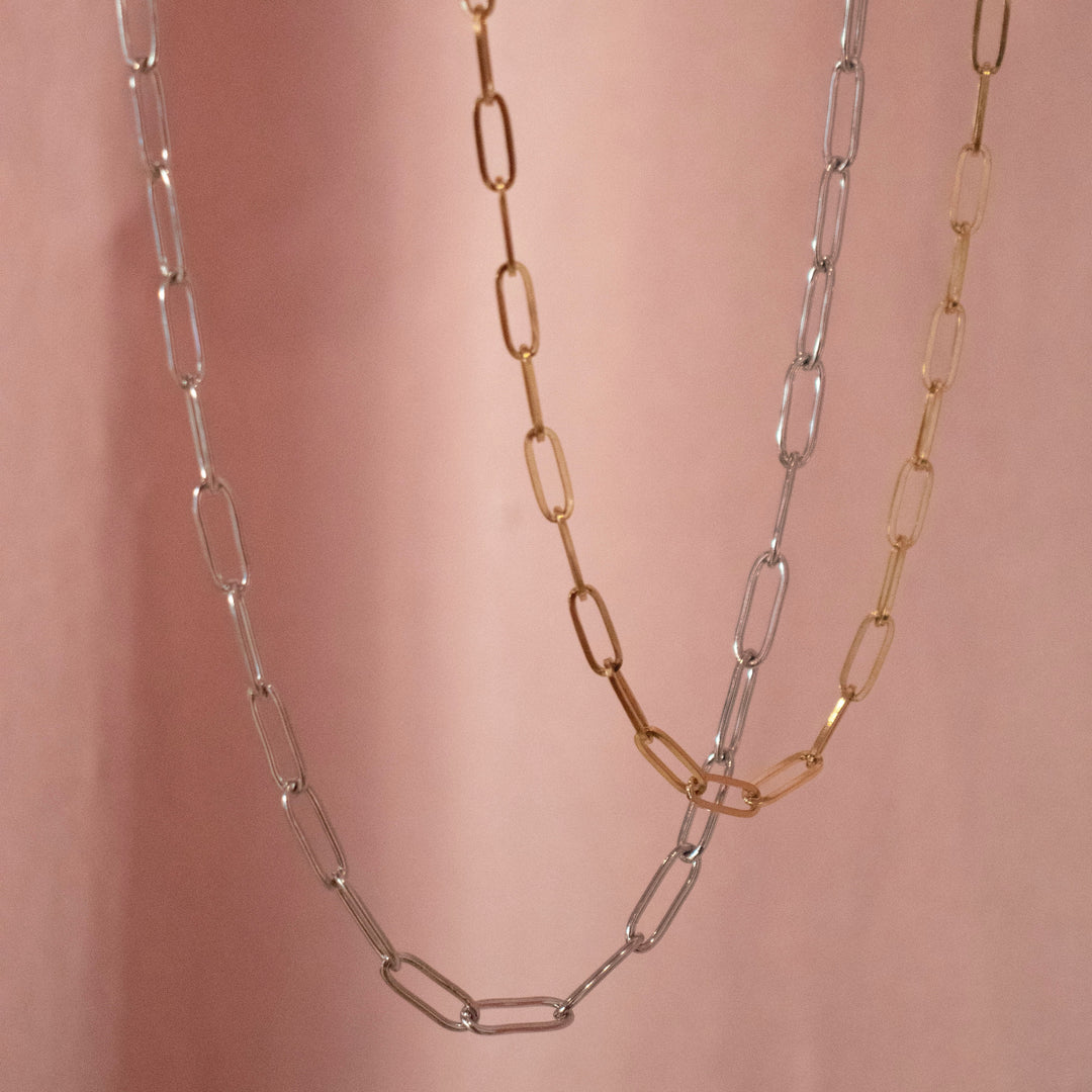 Stainless Steel Paperclip Chain