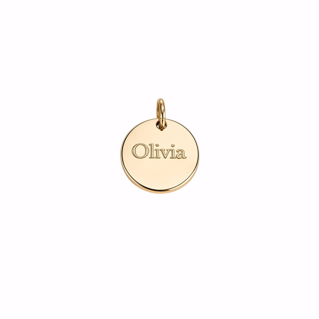 Name Disc Charm - Medium