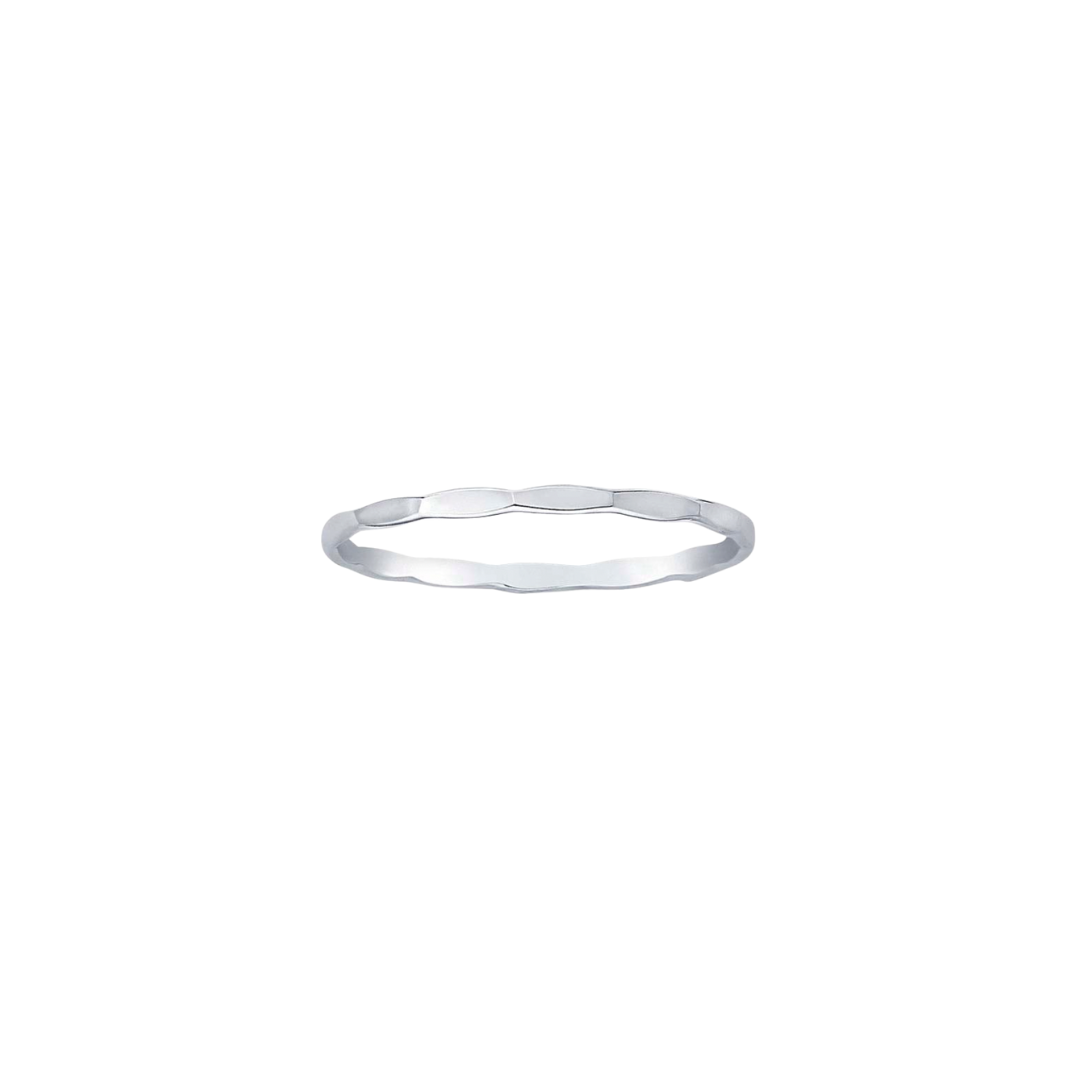 Hammered Stacking Ring