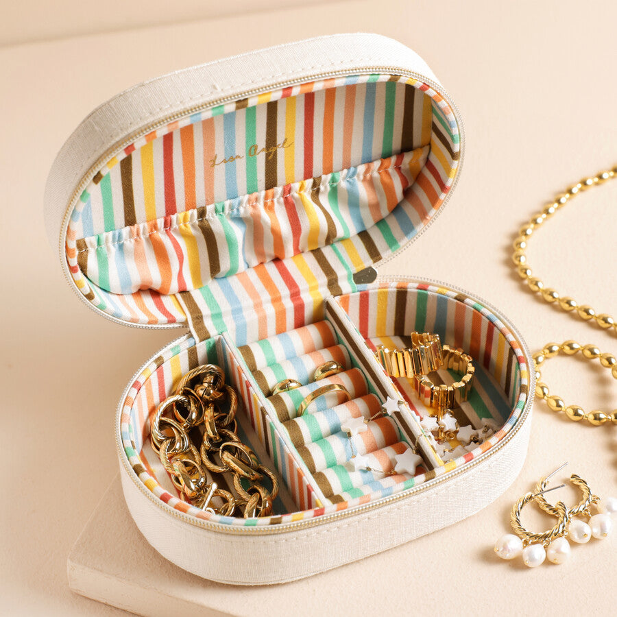 Ciao Bella Embroidered Jewelry Case