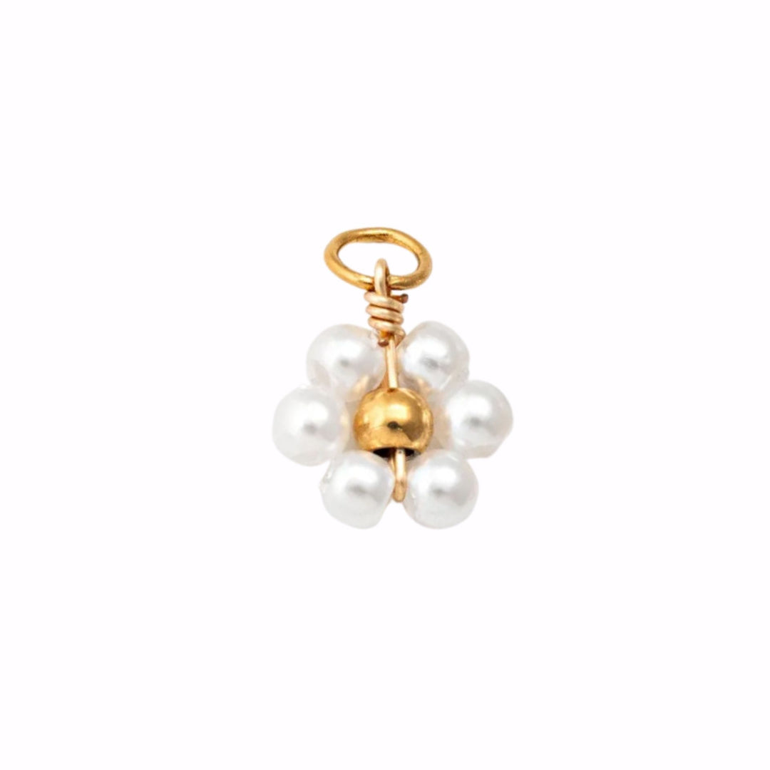 Pearl Flower Charm