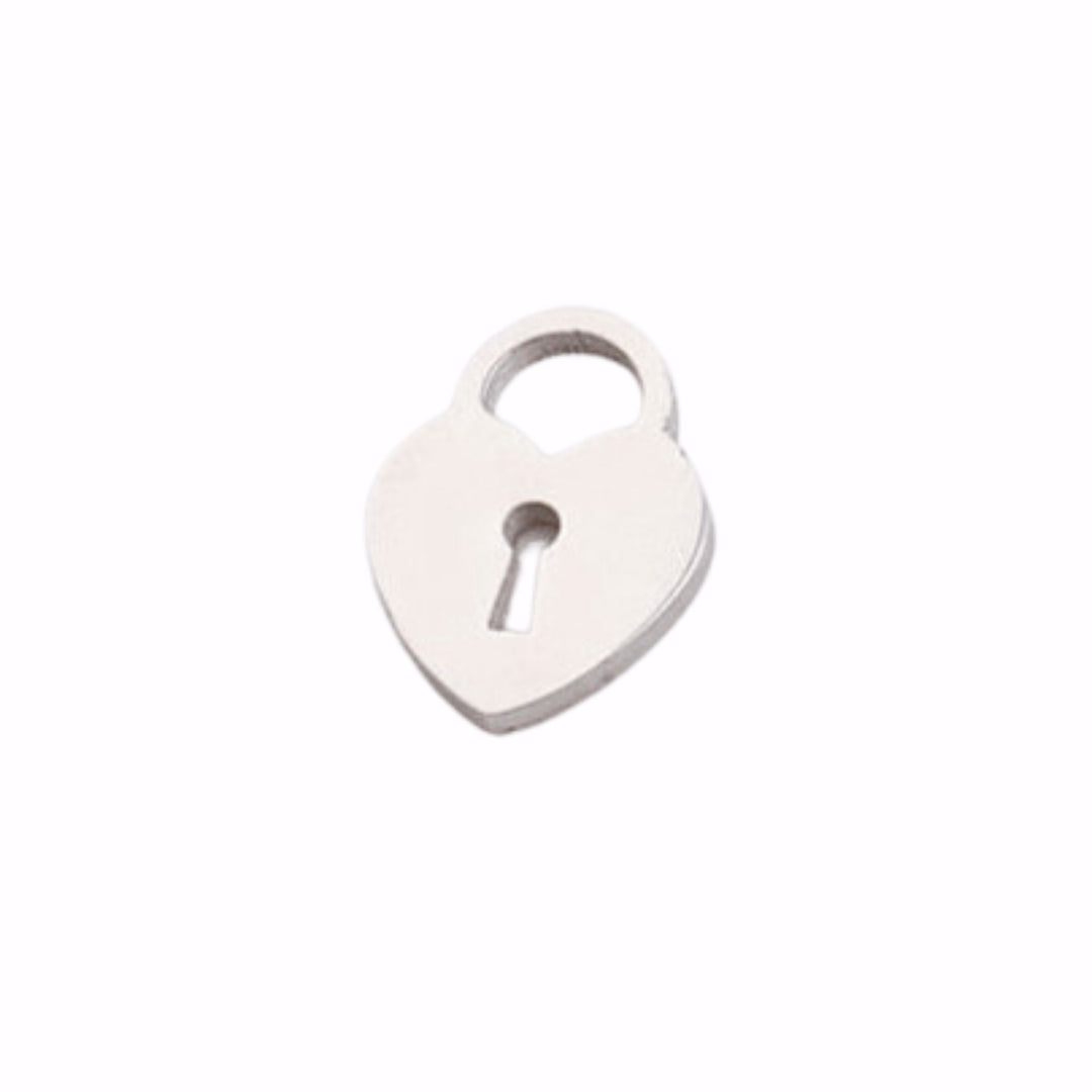 Heart Lock Charm