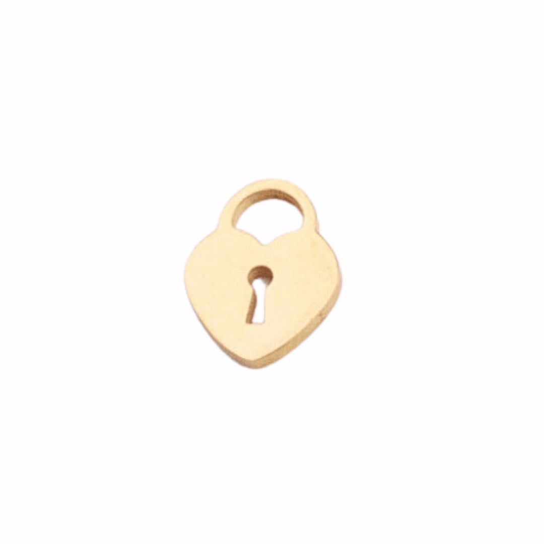 Heart Lock Charm
