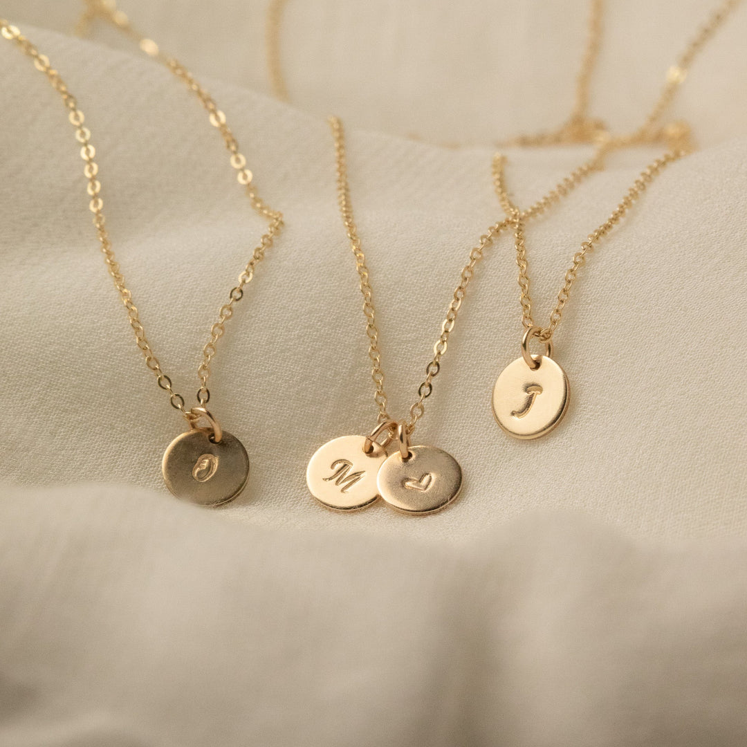 Dainty Custom Initial Necklace