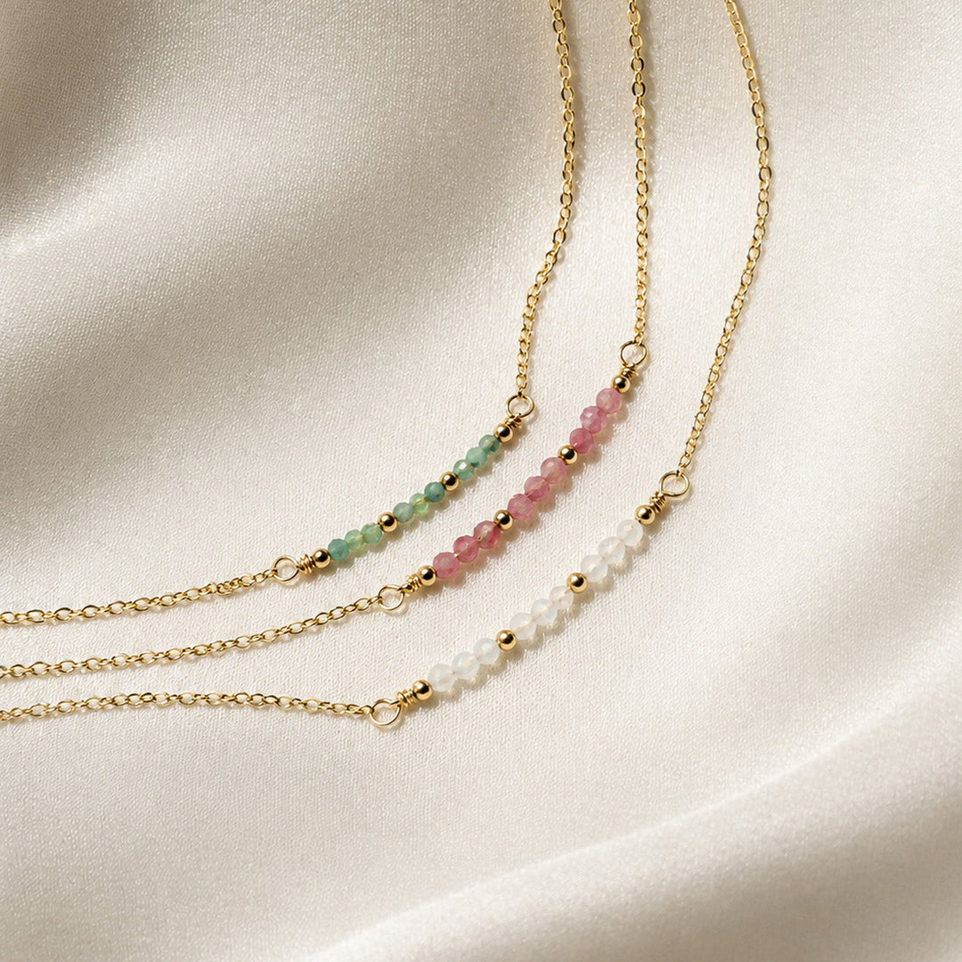 Birthstone Bar Necklace