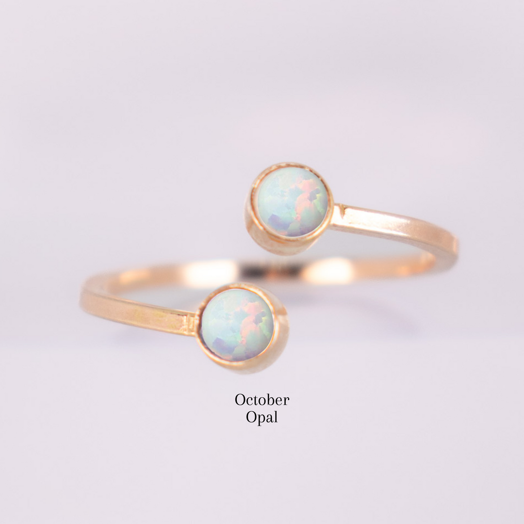 Bague Pierre de Naissance Toi et Moi