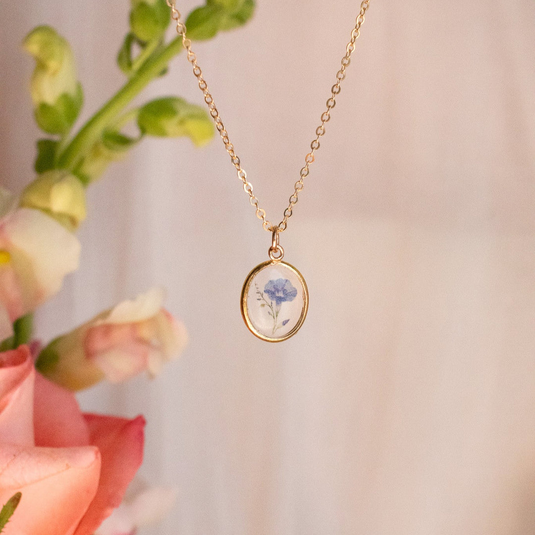 Collier de fleurs de naissance Bloom