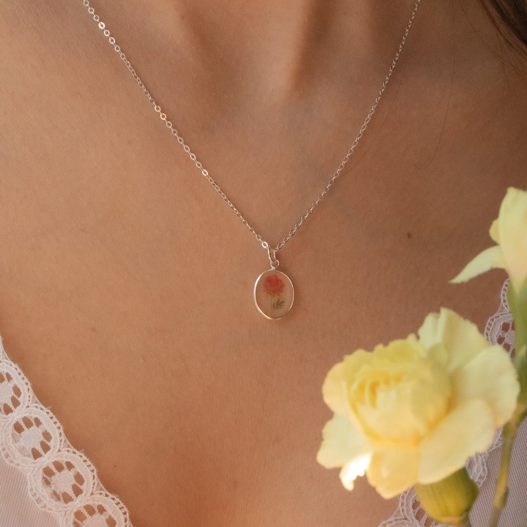 Collier de fleurs de naissance Bloom