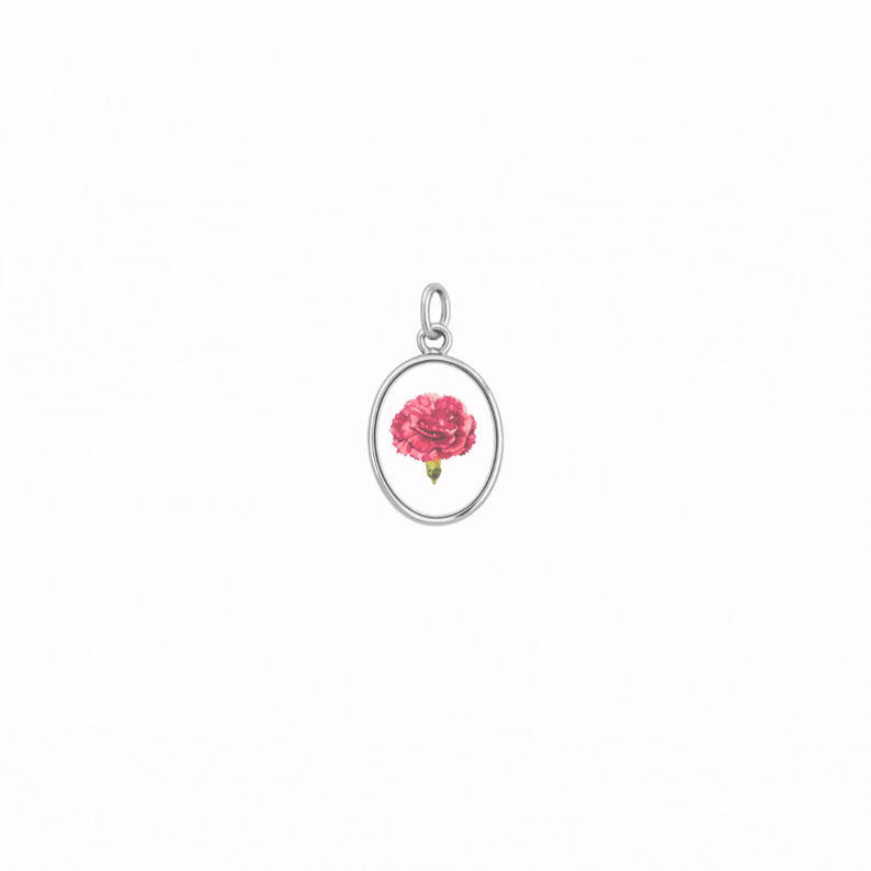 Baby Bloom Birth Flower Charm