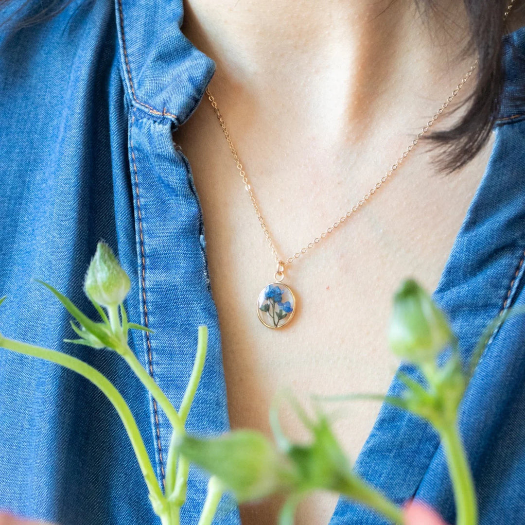 Forget Me Not Charm