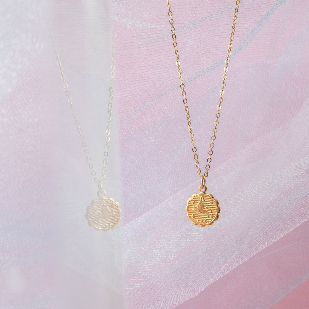 Zodiac Coin Necklace