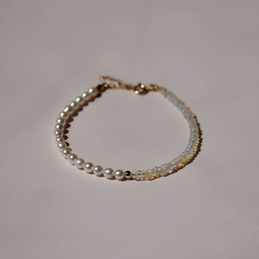 Pearl & Opal Bracelet