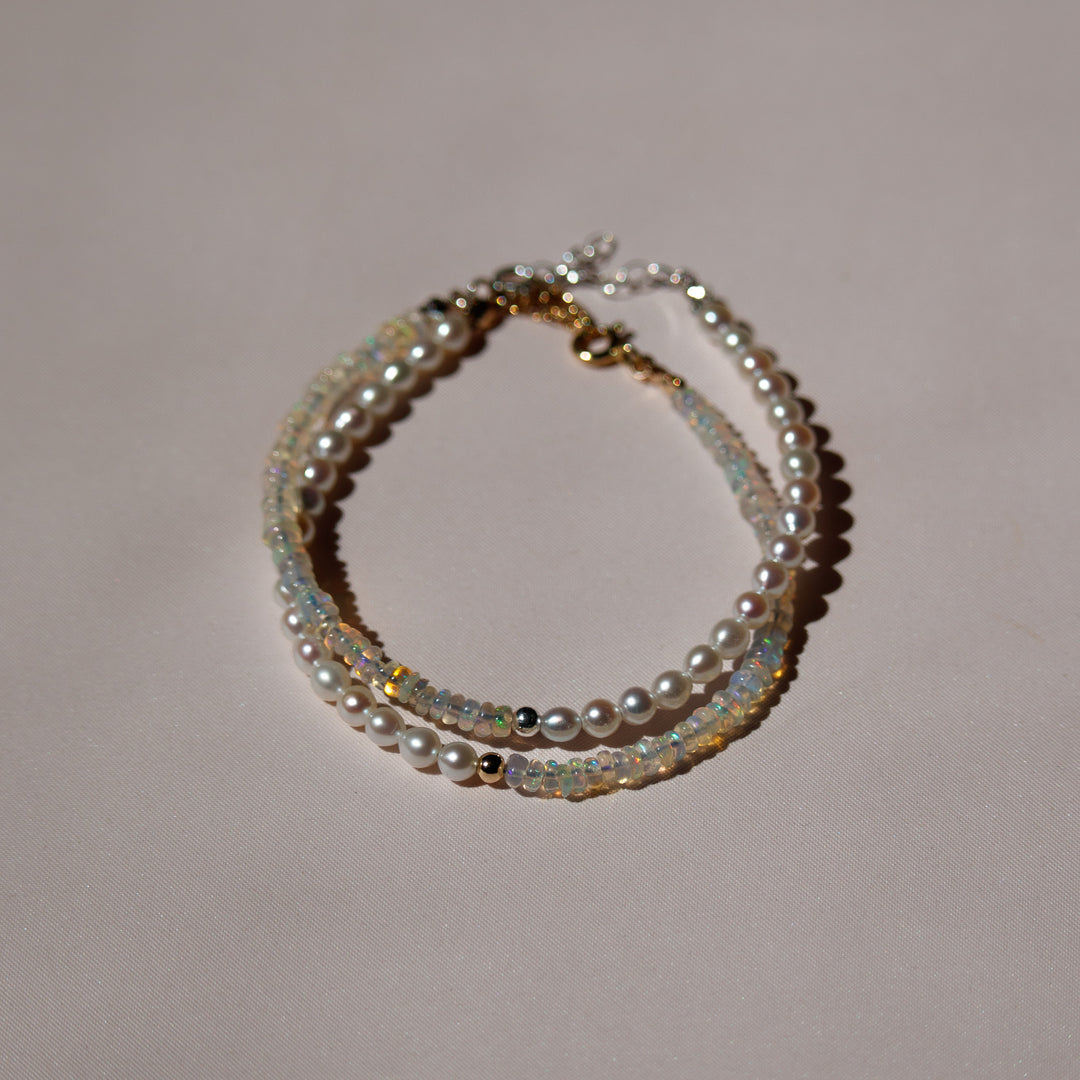 Pearl & Opal Bracelet