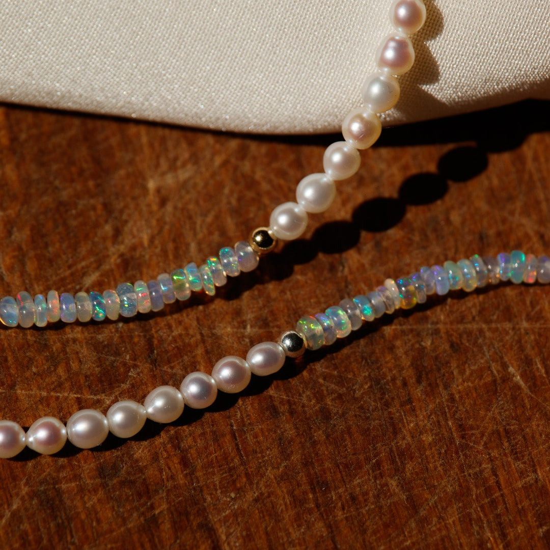 Pearl & Opal Bracelet