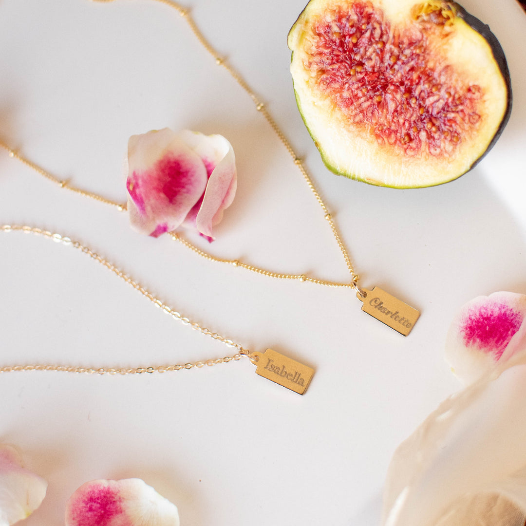 Name Tag Necklace