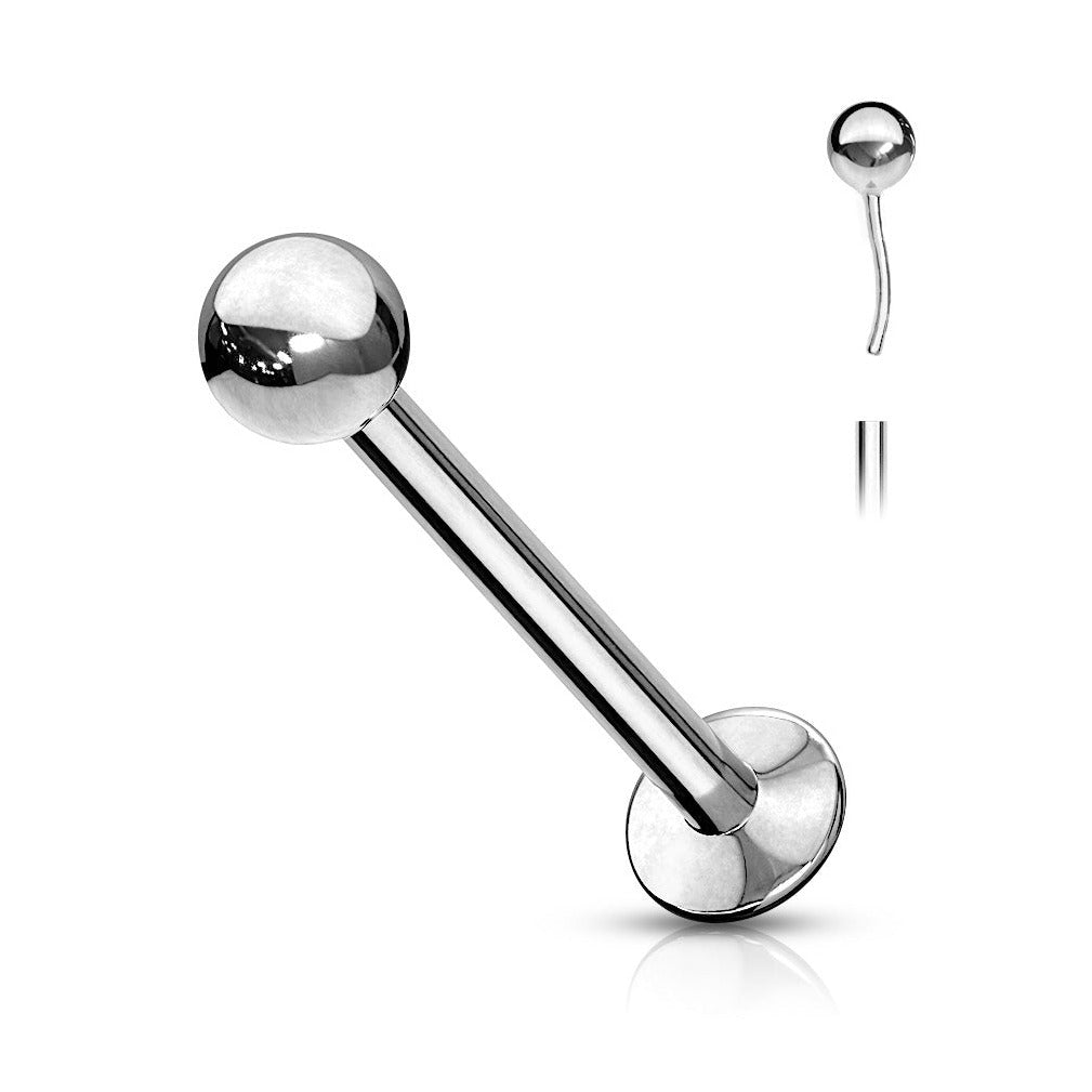 Dome Flatback Silver Stud