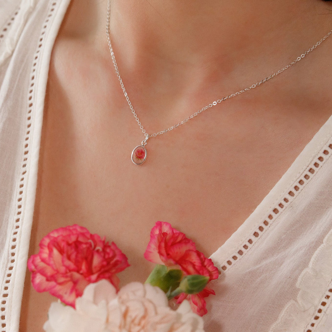 Baby Bloom Birth Flower Necklace