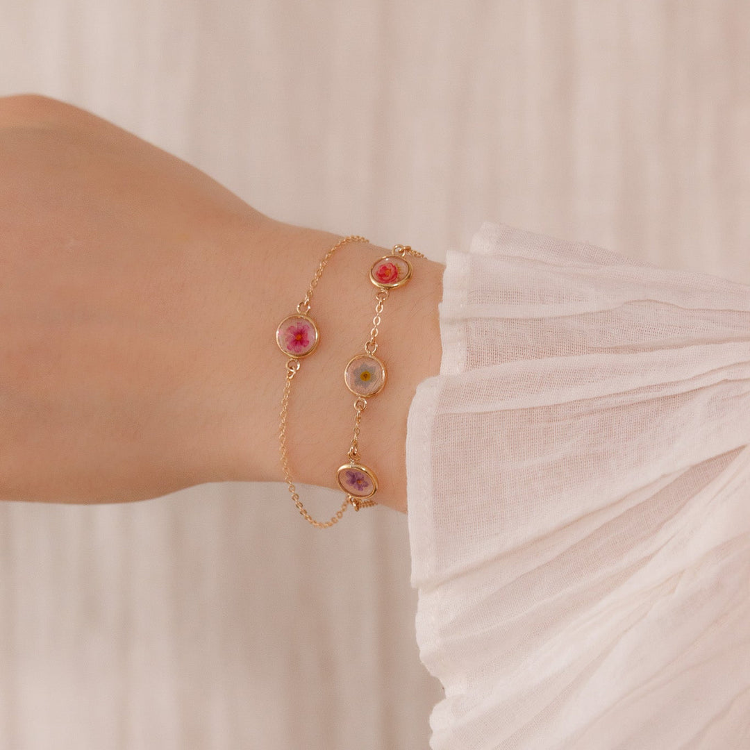 Bloom Birth Flower Bracelet