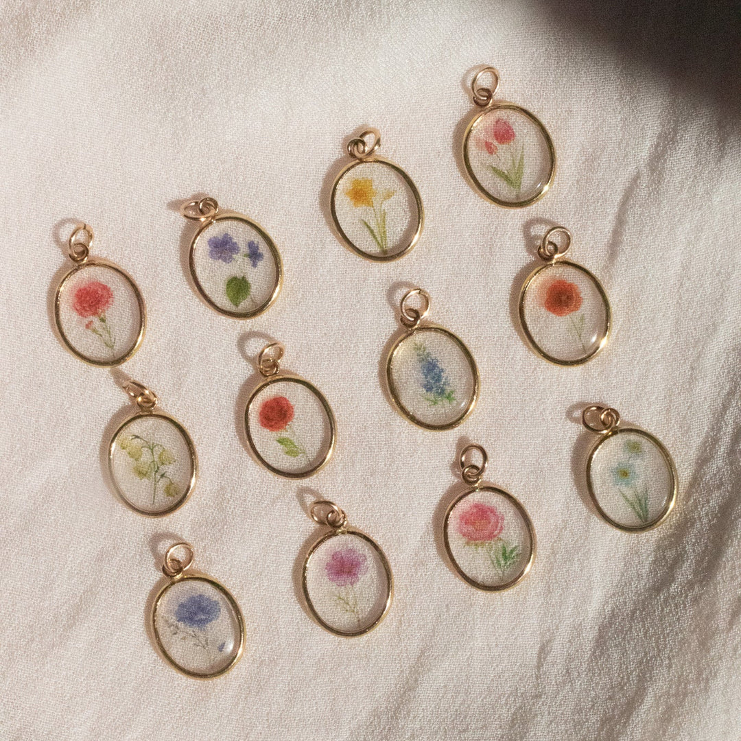 Bloom Birth Flower Pendant