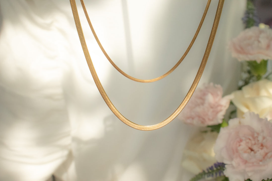 Herringbone Chain Necklace