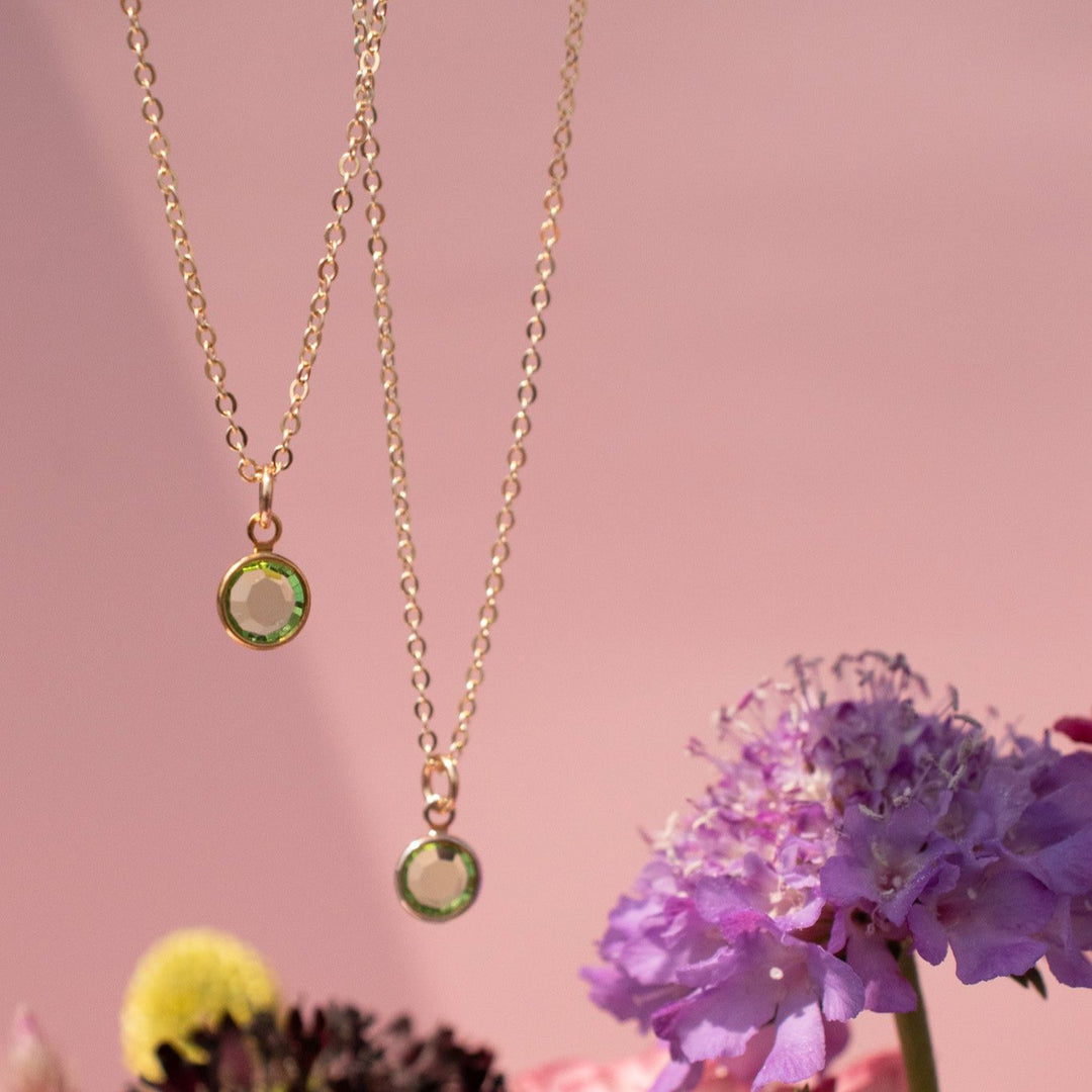 Collier avec pierre de naissance