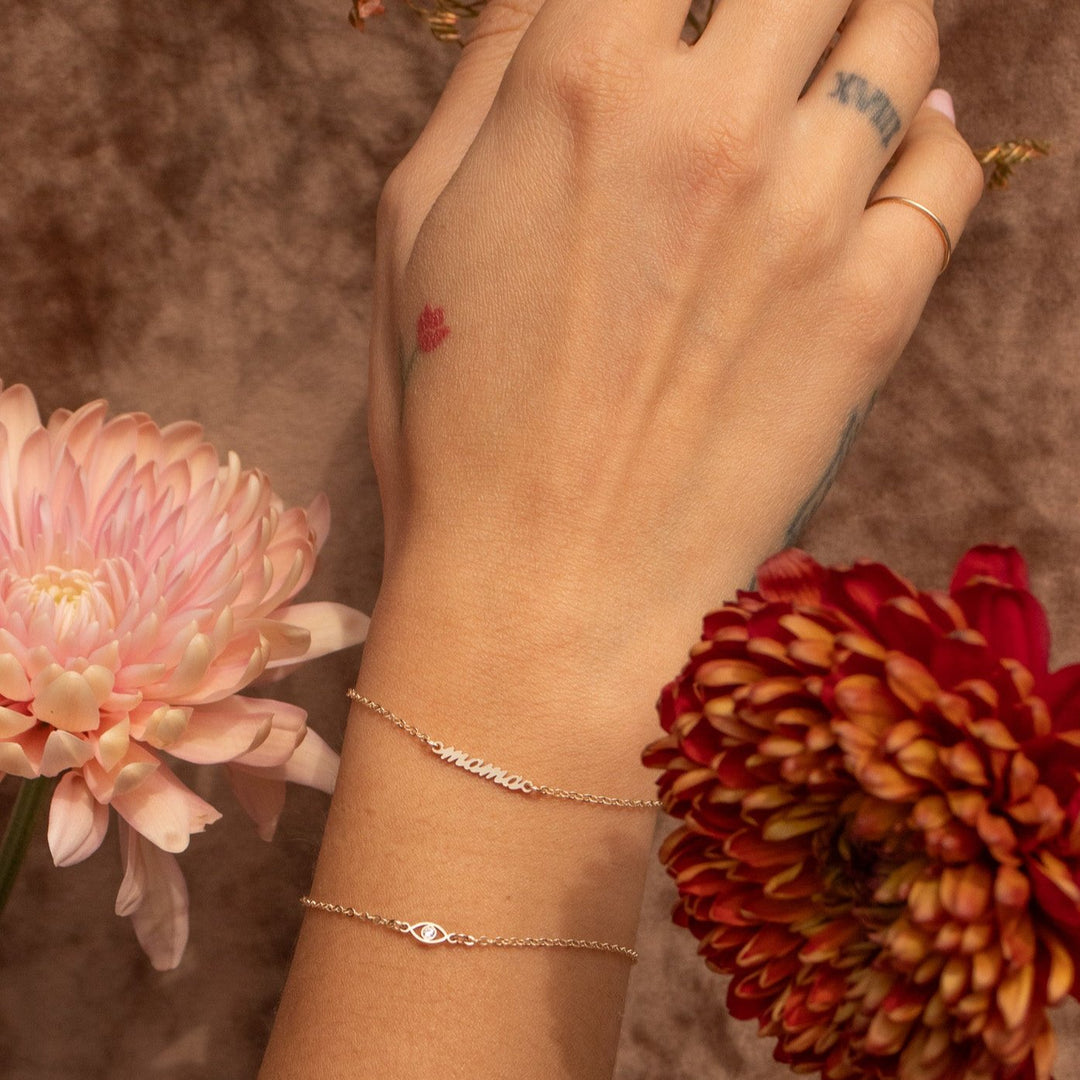 Evil Eye Connector Bracelet