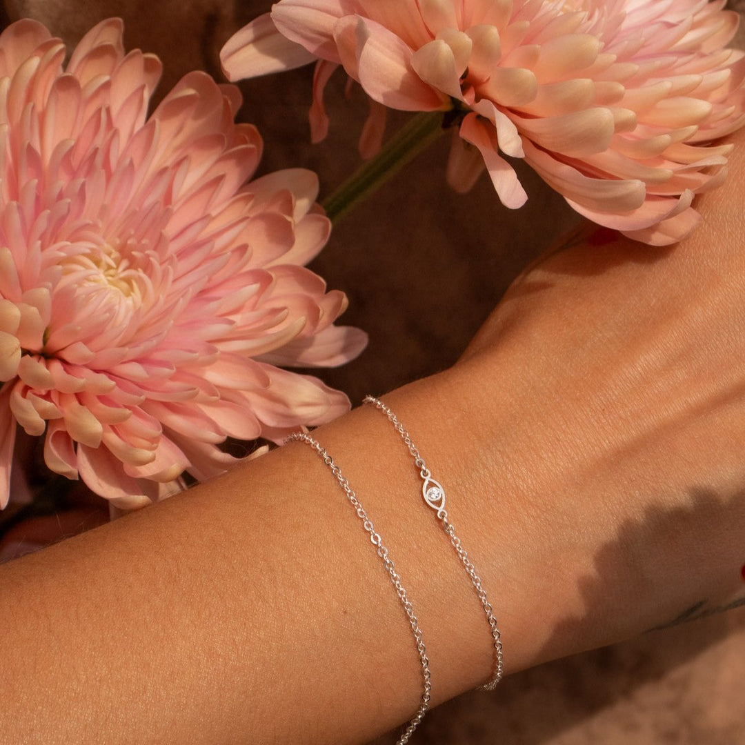 Evil Eye Connector Bracelet