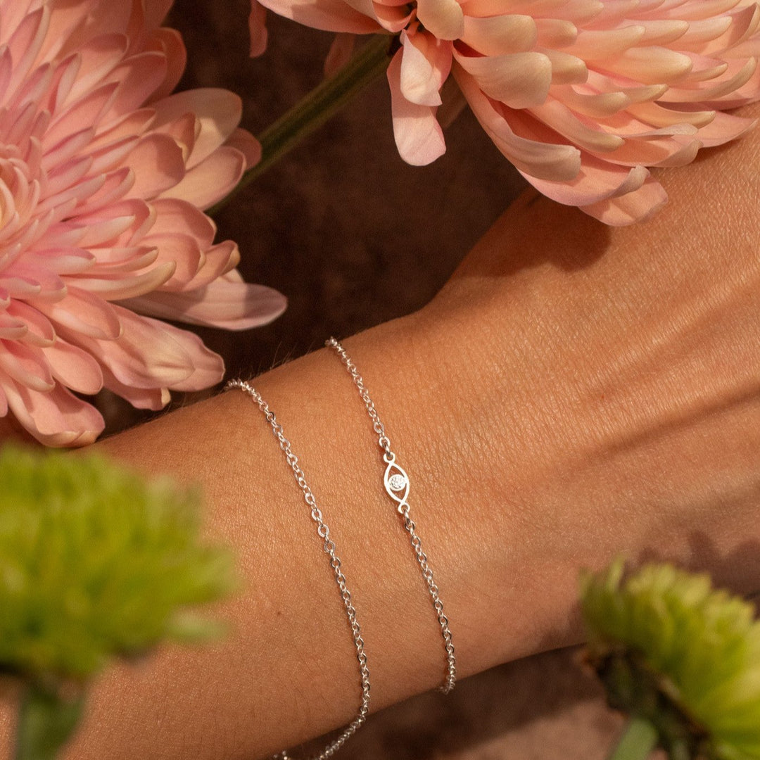 Evil Eye Connector Bracelet