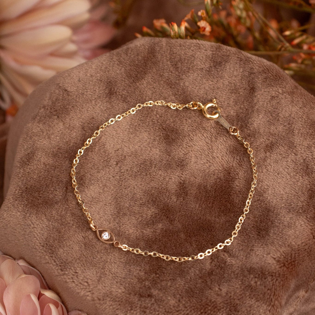 Evil Eye Connector Bracelet