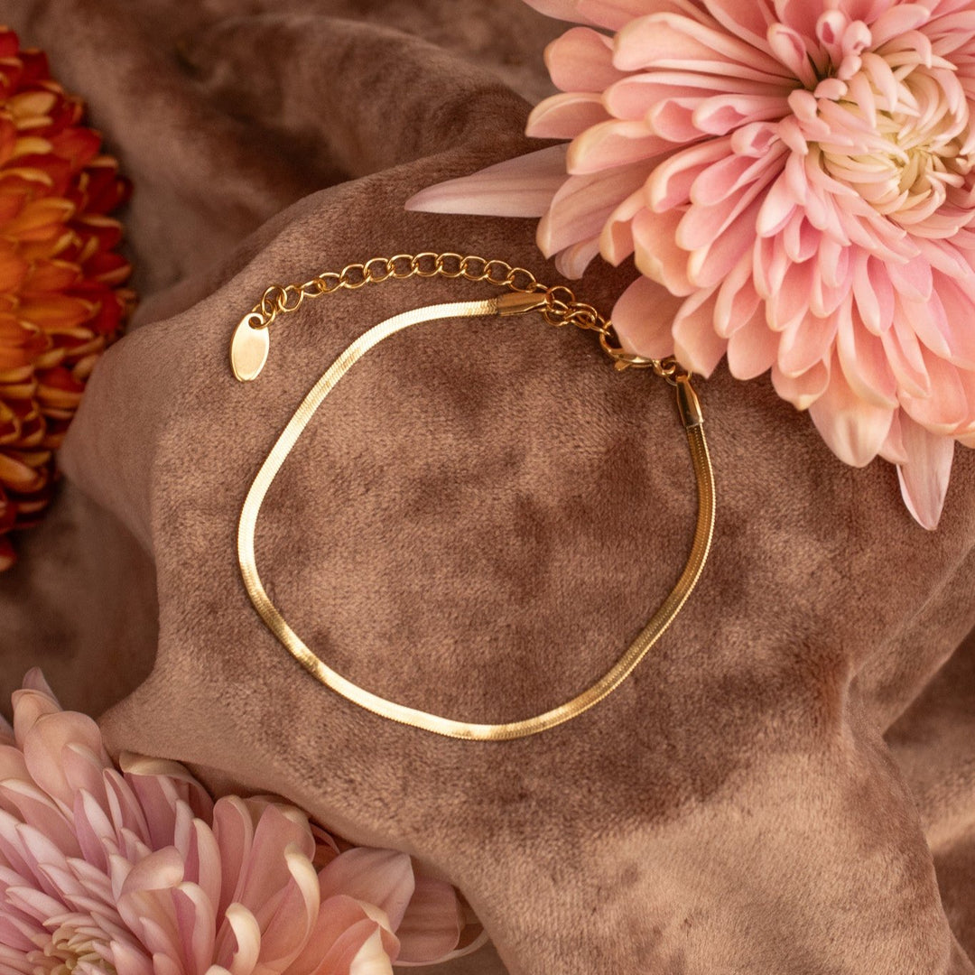 Herringbone Chain Bracelet