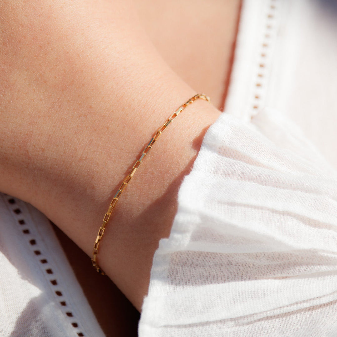 Mini Paperclip Bracelet