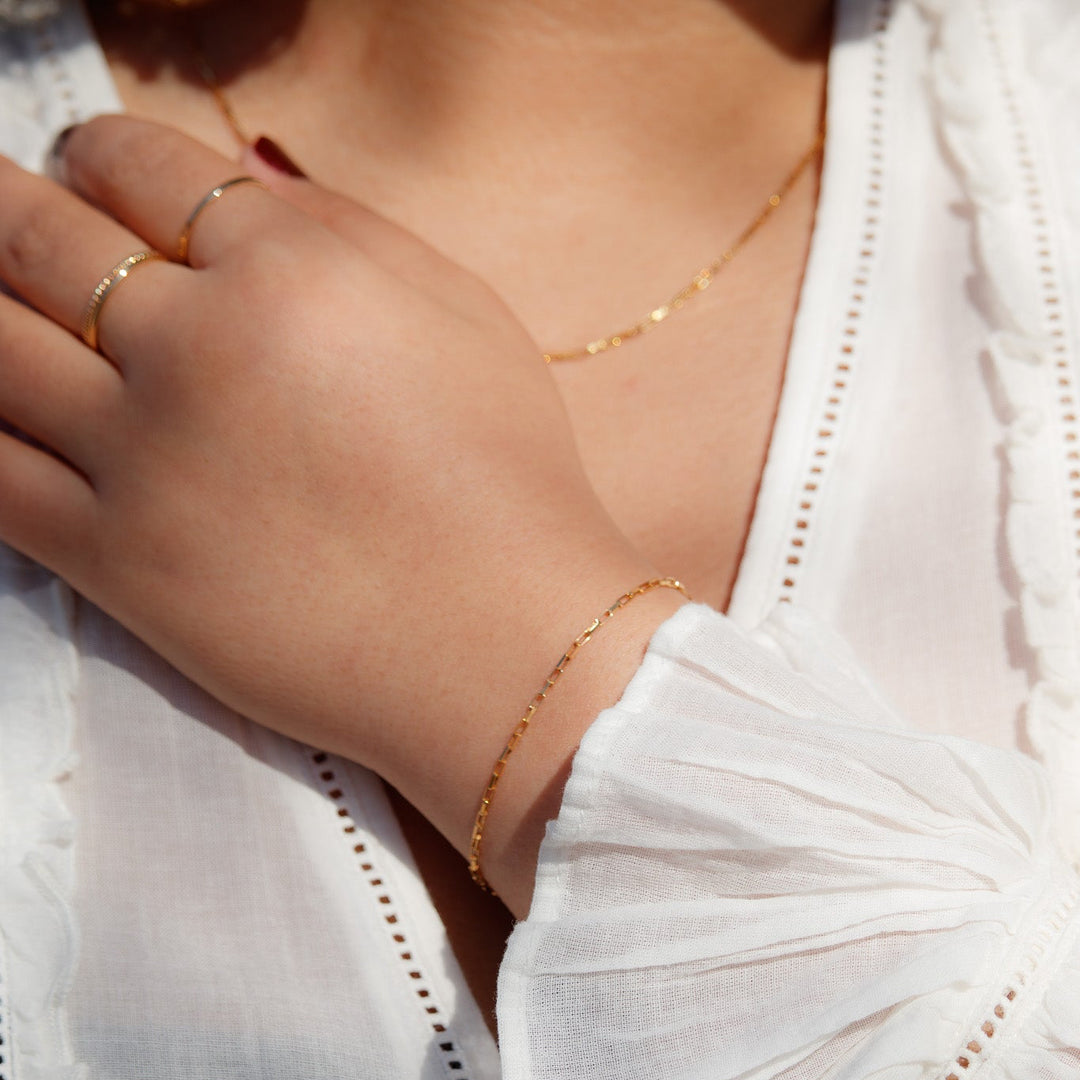 Mini Paperclip Bracelet