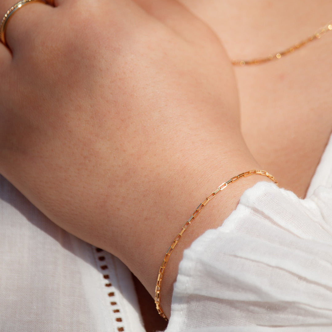 Mini Paperclip Bracelet