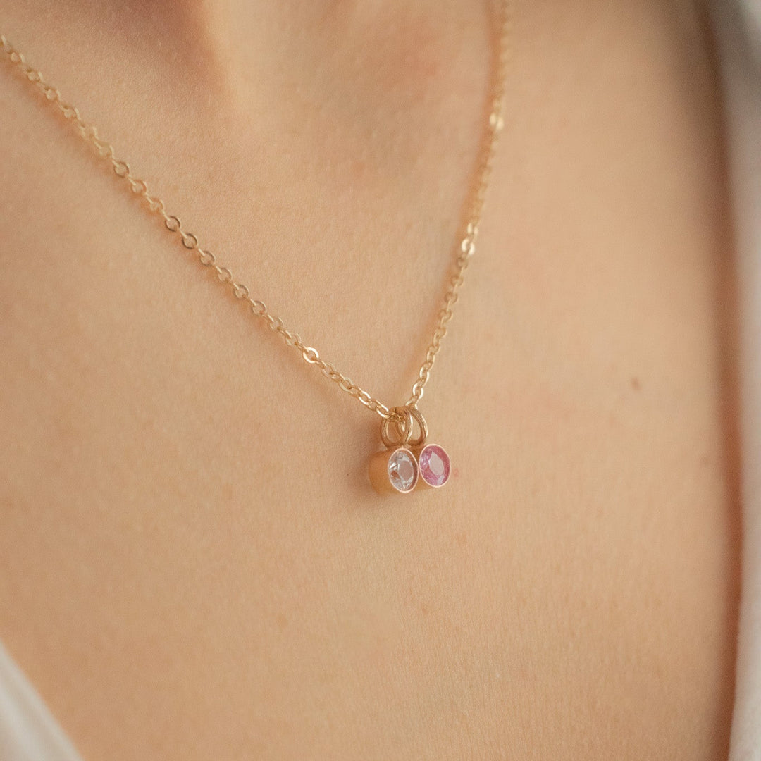 Collier avec pierre de naissance