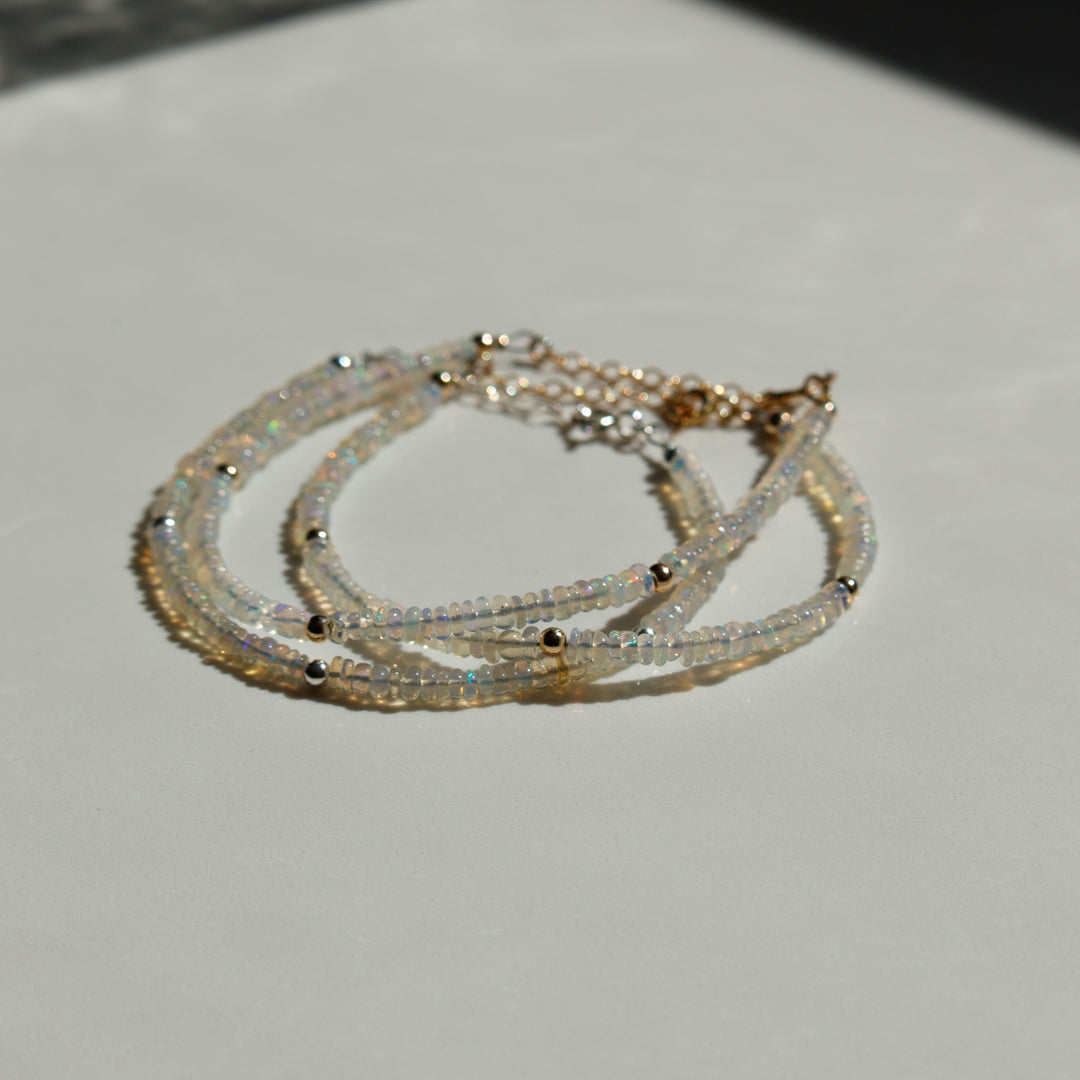 Opal Beaded Bracelet