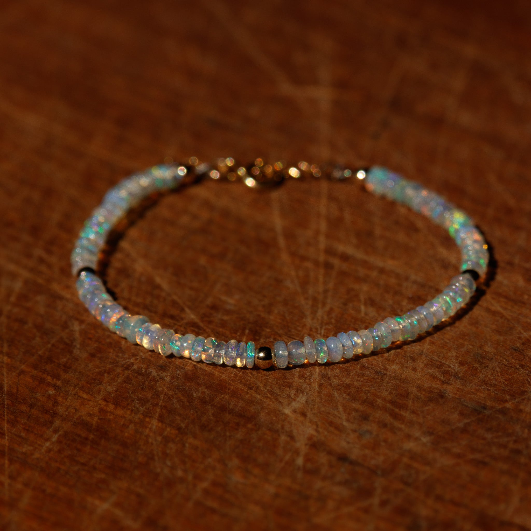 Opal Beaded Bracelet