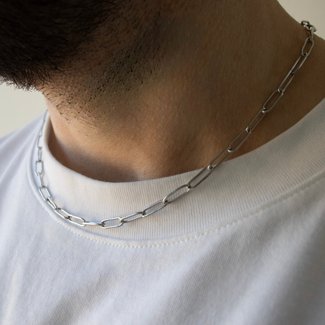 Stainless Steel Paperclip Chain