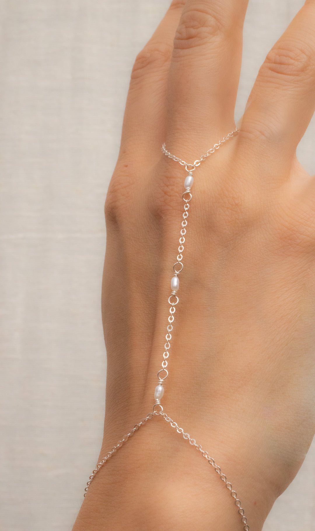 Pearl Hand Chain