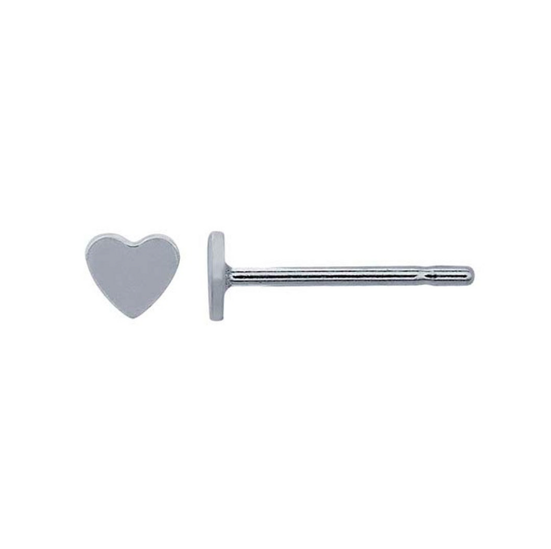 Titanium Tiny Heart Studs