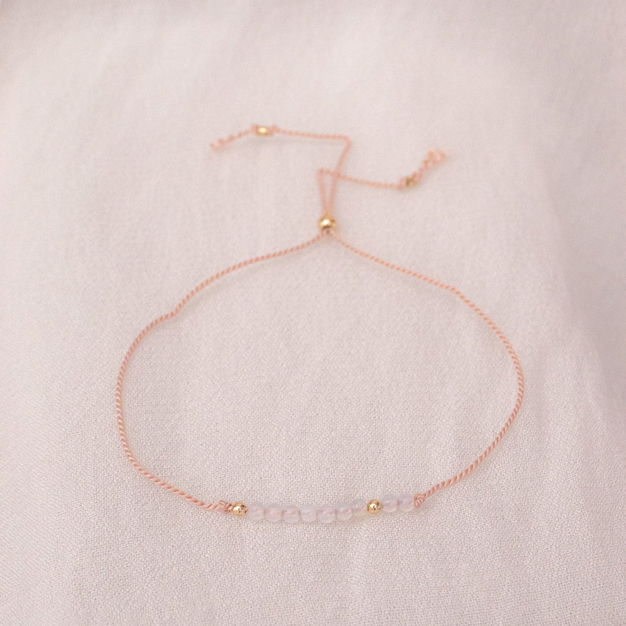 Pink Bracelets String Pink Opal String Bracelet – Emery & Opal
