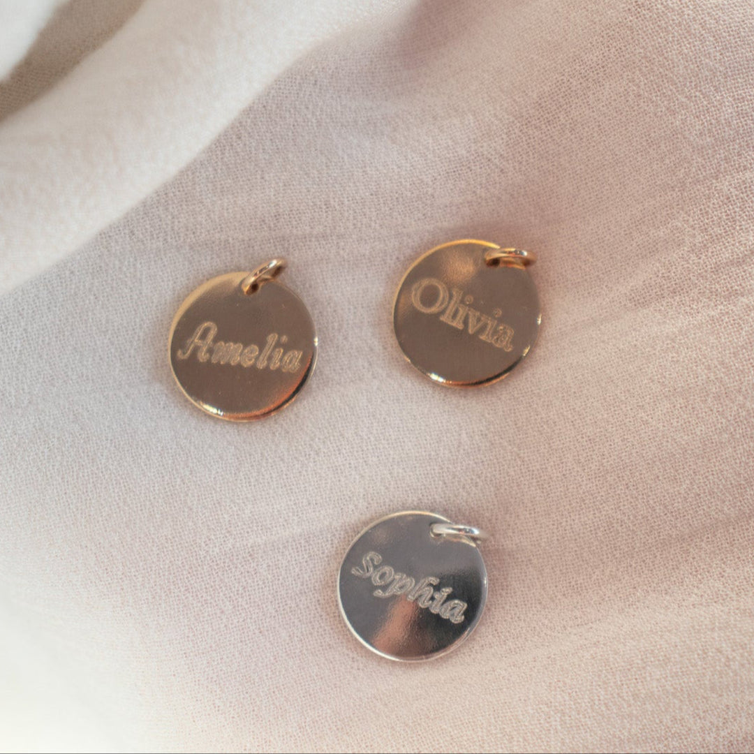 Name Disc Charm - Medium