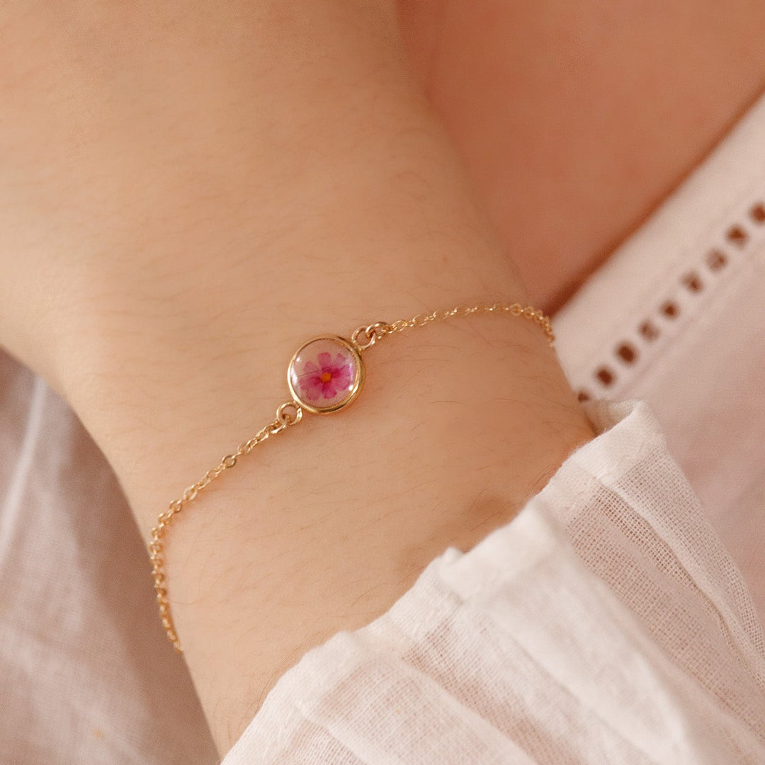 Bloom Birth Flower Bracelet