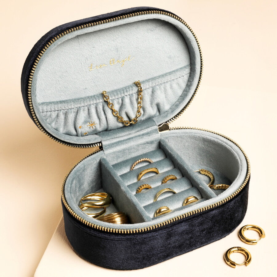 Written in the Stars Velvet Jewelry Case