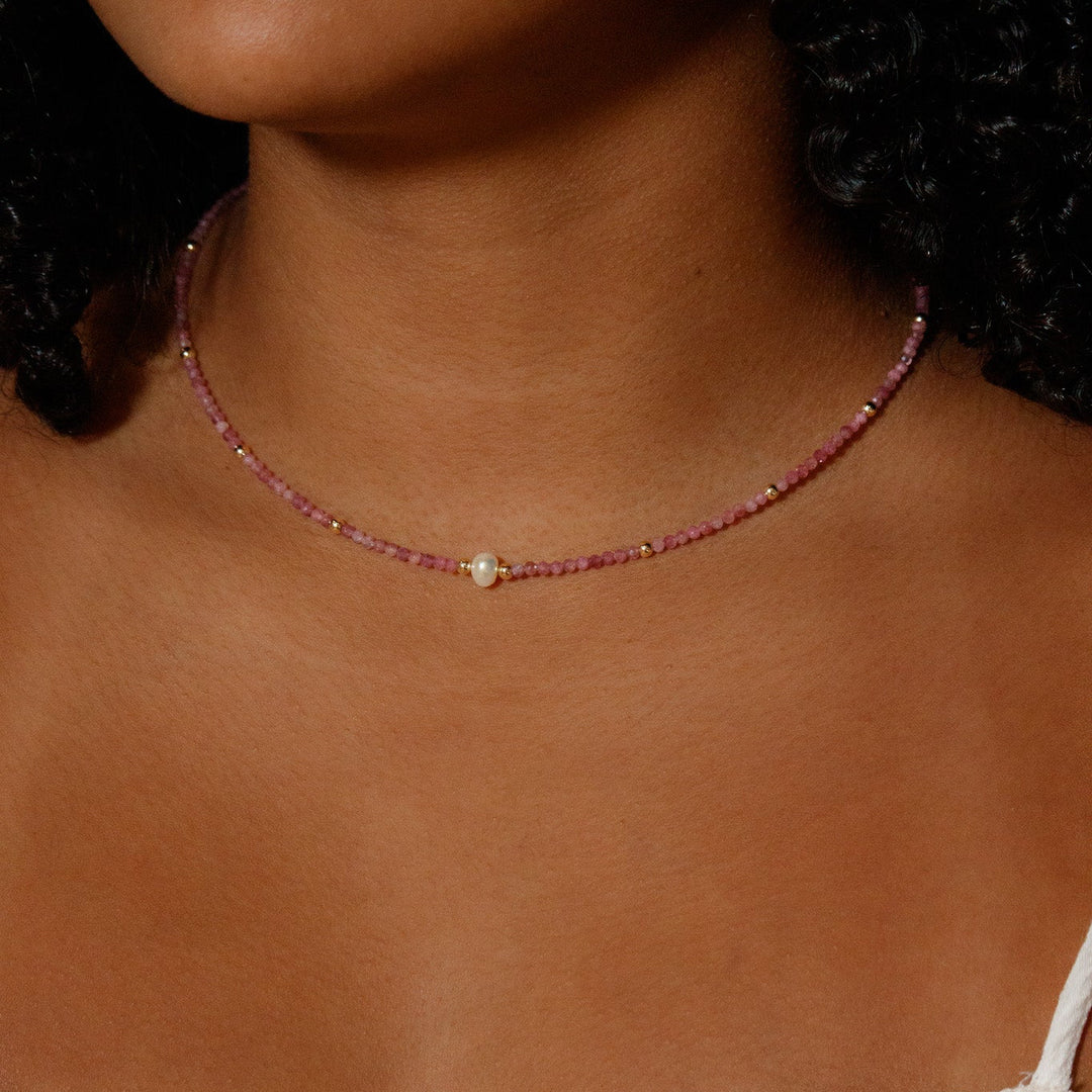 Gemstone Beaded Necklace