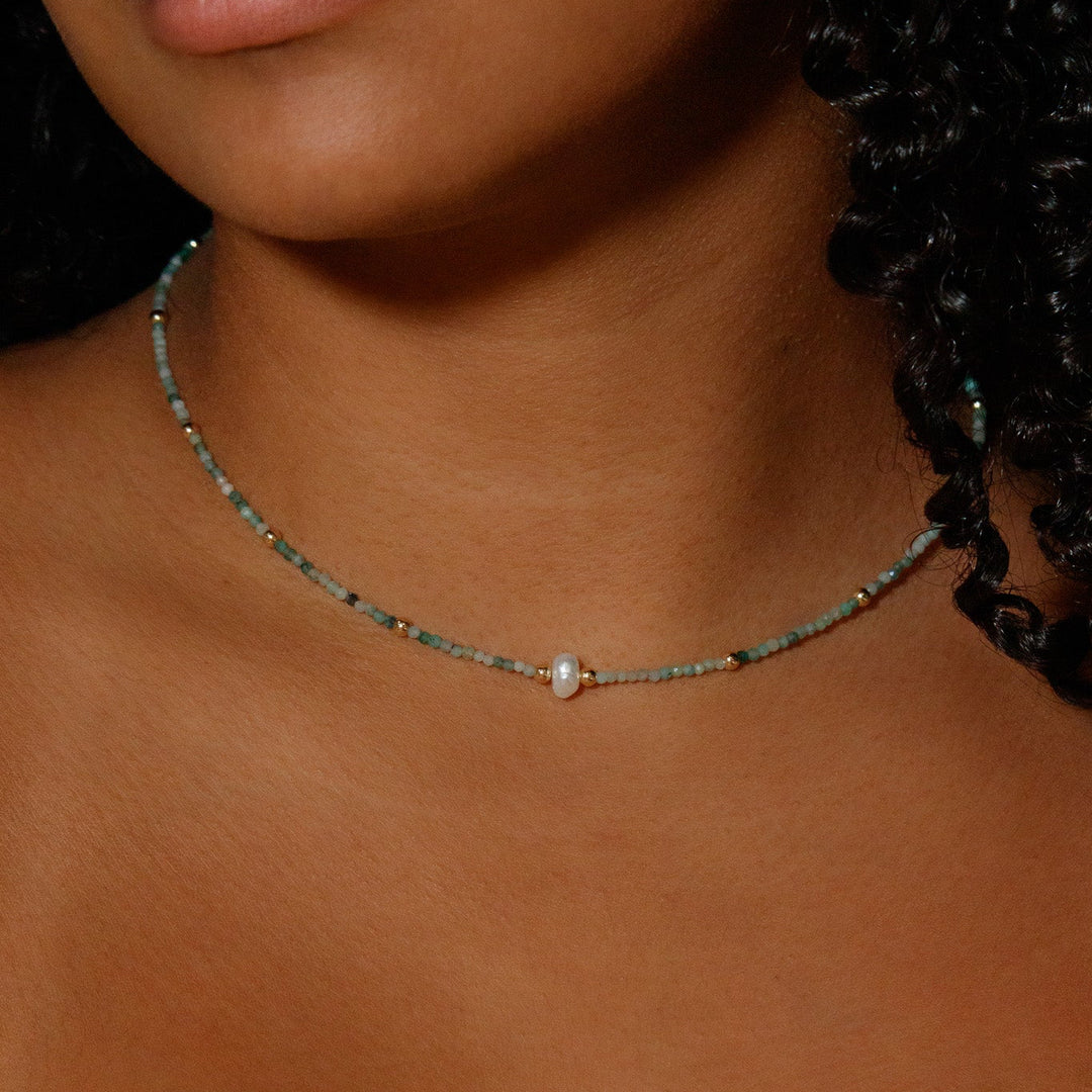 Gemstone Beaded Necklace