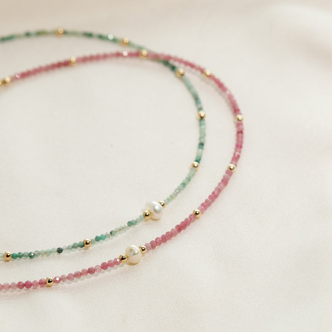 Gemstone Beaded Necklace
